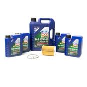 BMW 10W60 Oil Change Kit - Liqui Moly 11427837997KT2