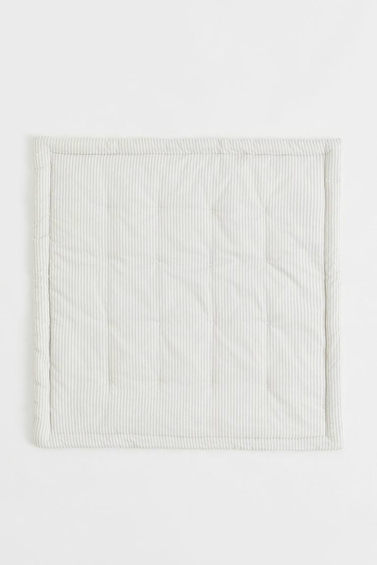 Baby - H&M Home - Cotton Baby Mat - Gray - size: 100x100