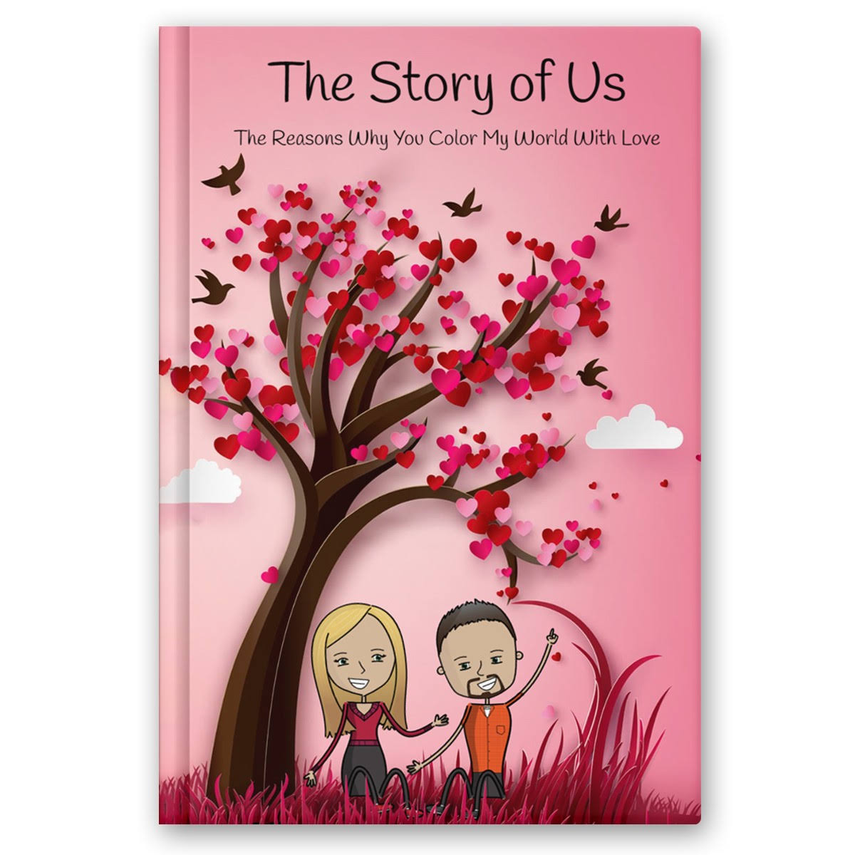 Why I Love You Personalized Our Story Love Book | Gift for Valentines Day, Anniversary, Birthday | LoveBookOnline | Lovebook