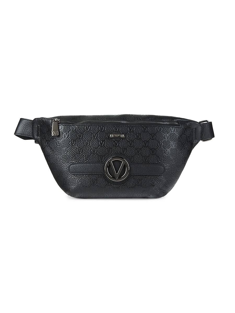 Valentino by Mario Valentino Mickey Monogram Leather Belt Bag