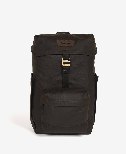 Barbour Essential Wax Backpack - Olive