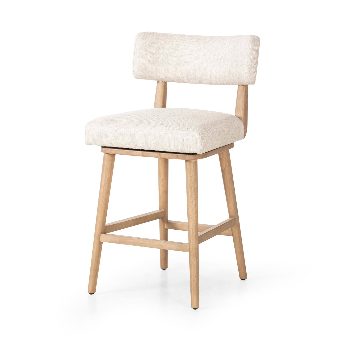 Cardell Swivel Stool - Essence Natural - Bar - Four Hands