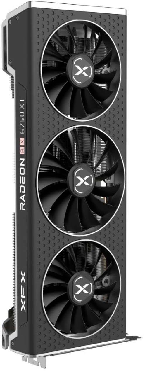 XFX RX 6750XT Speedster QICK319 Radeon Core Gaming Graphics Card with 12GB GDDR6 HDMI 3xDP, AMD RDNA 2 (RX-675XYJFDP)