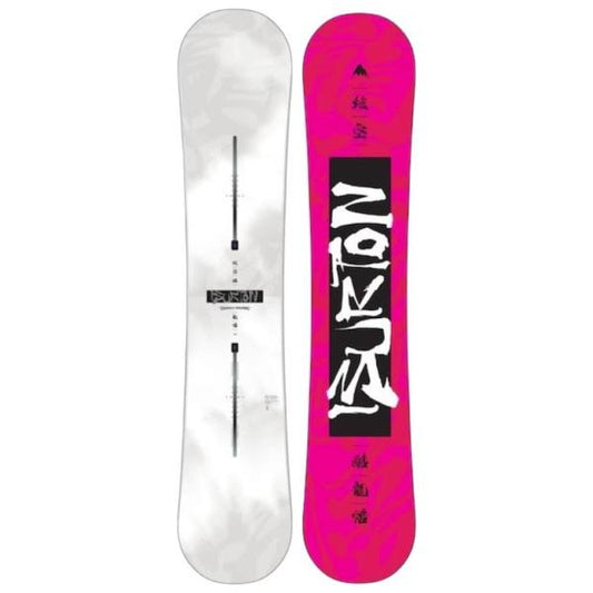 Burton Mens Tornado Warning Camber Snowboard