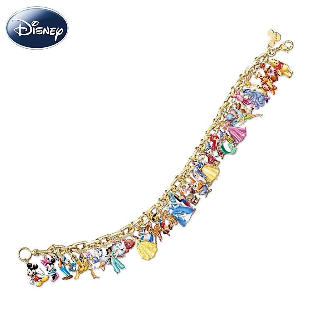 Ultimate Disney Classic Charm Bracelet Featuring 37 Disney Characters