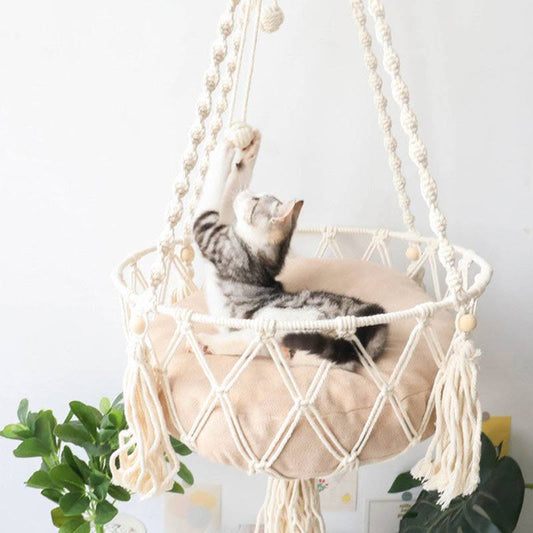 Bohemia Styled Cat Hammock – Happy & Polly