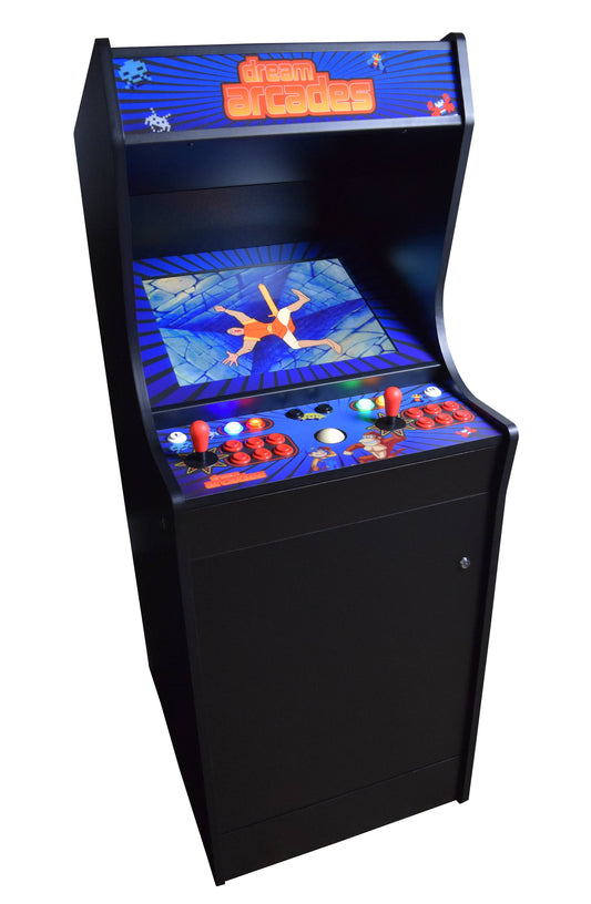 Cabaret Upright Multicade Video Arcade Machine, Mame Arcade Cabinet, Dreamcade 2.0