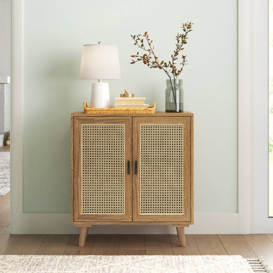 Carpinteria 31 Tall 2 Door Accent Cabinet Sand & Stable