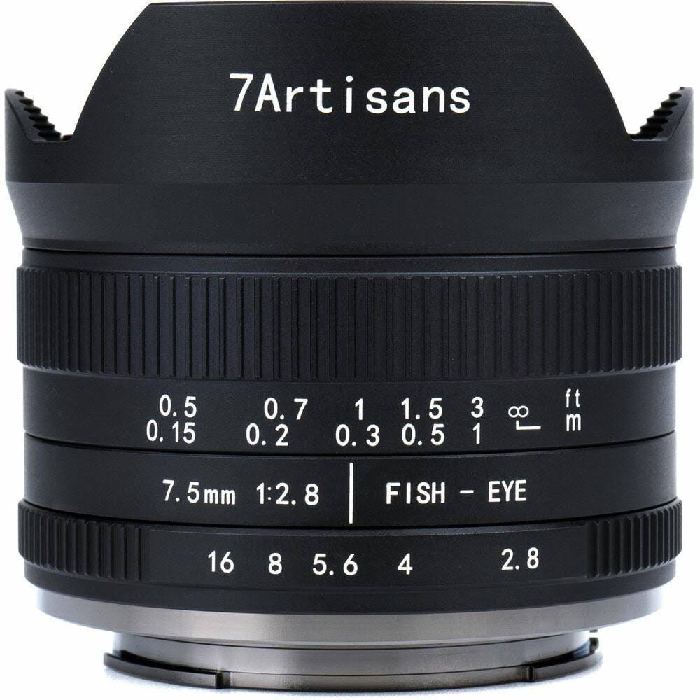 7artisans 7.5mm f/2.8 Mark II Fisheye Lens for Fujifilm x