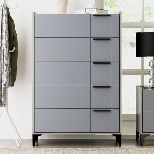 Ashen 5 Drawer 30.7 Dresser Latitude Run