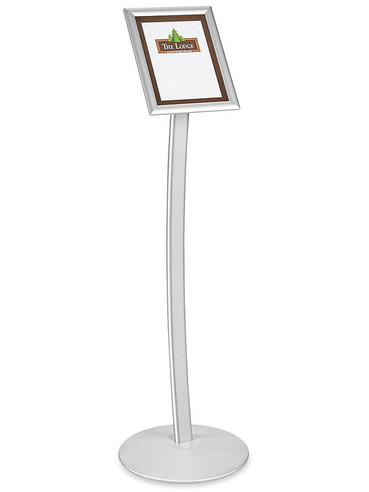 Uline Pedestal Sign Holder 8 1/2 x 11