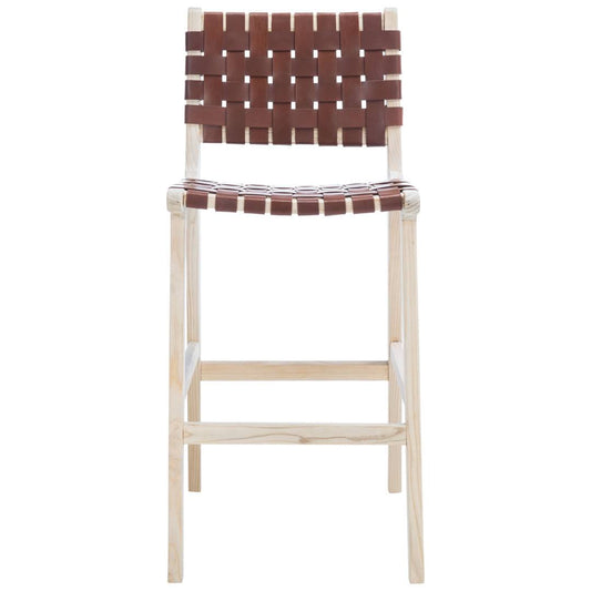 Alston Leather Stool AllModern Seat Color/ Frame