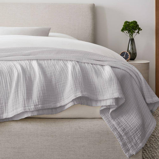 West Elm Dreamy Gauze Cotton Blanket