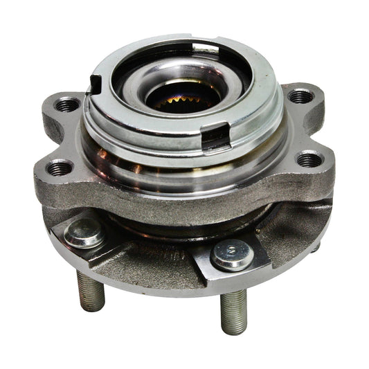 TrueDrive Front, Driver or Passenger Side Wheel Hub, with Bearing, 5 x 4.5 in. Bolt Pattern