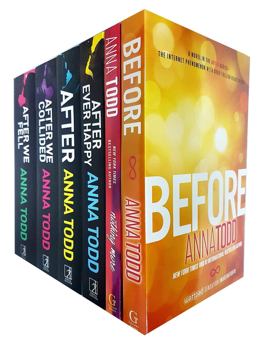 Anna Todd Before And After Series 6 Books Set Collection