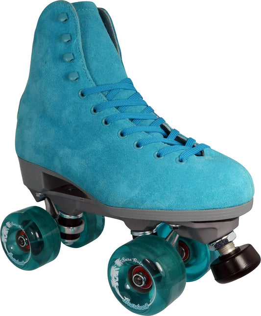 Sure-Grip Boardwalk unisex Outdoor Roller Skates Material of Leather, Rubber, Suede & Aluminum Trucks | Comfortable, Extra Long, Aluminum