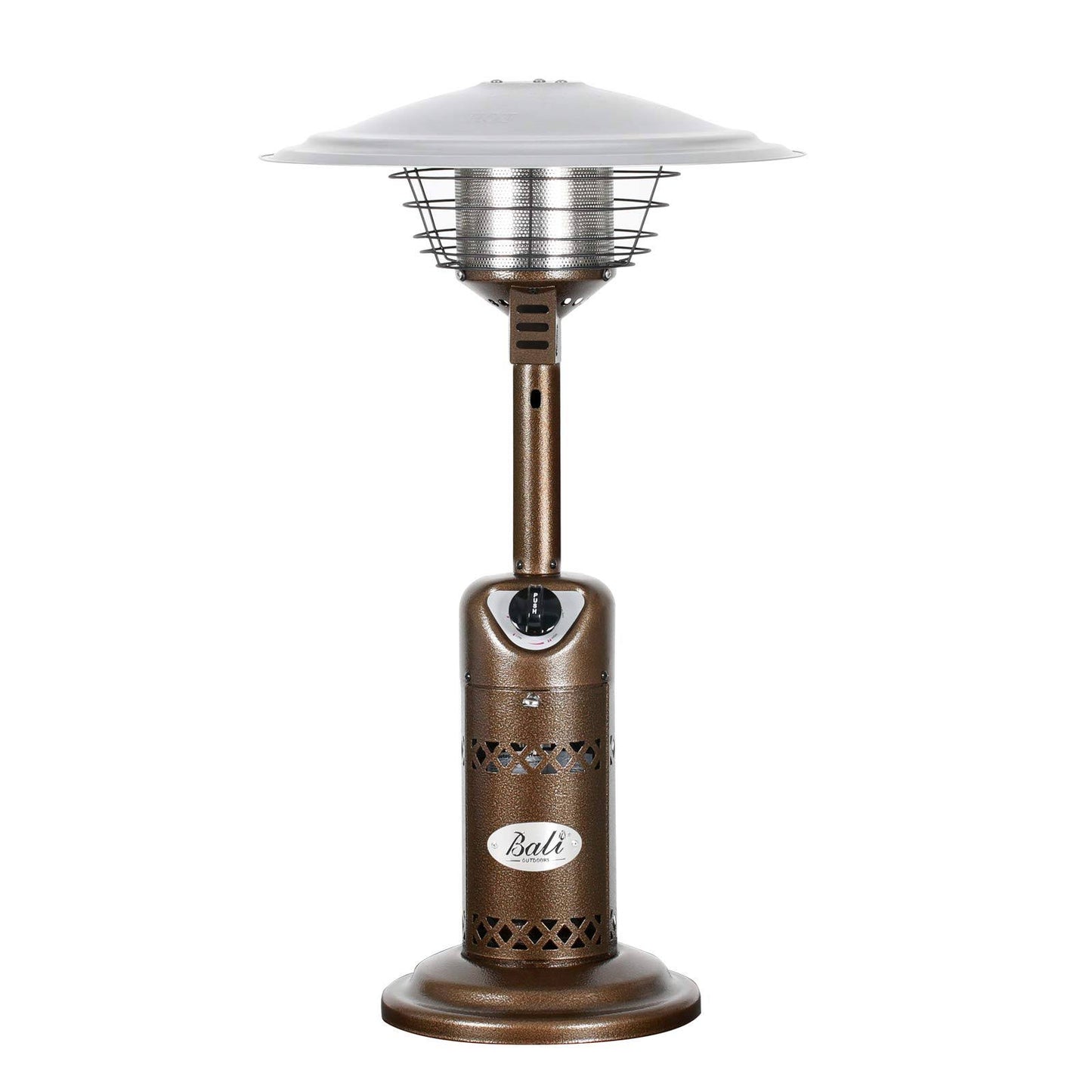 Bali Outdoors Portable Patio Heater, Outdoor Propane Table Top Heater, Bronze