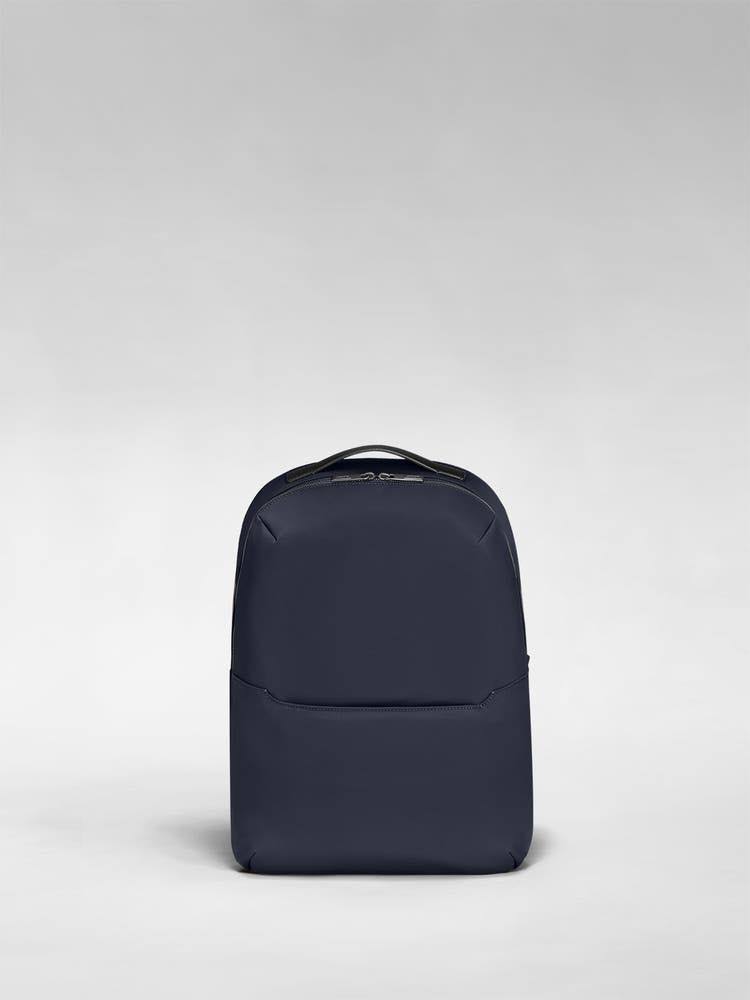 Away Everywhere Zip Backpack In Navy Blue Nylon