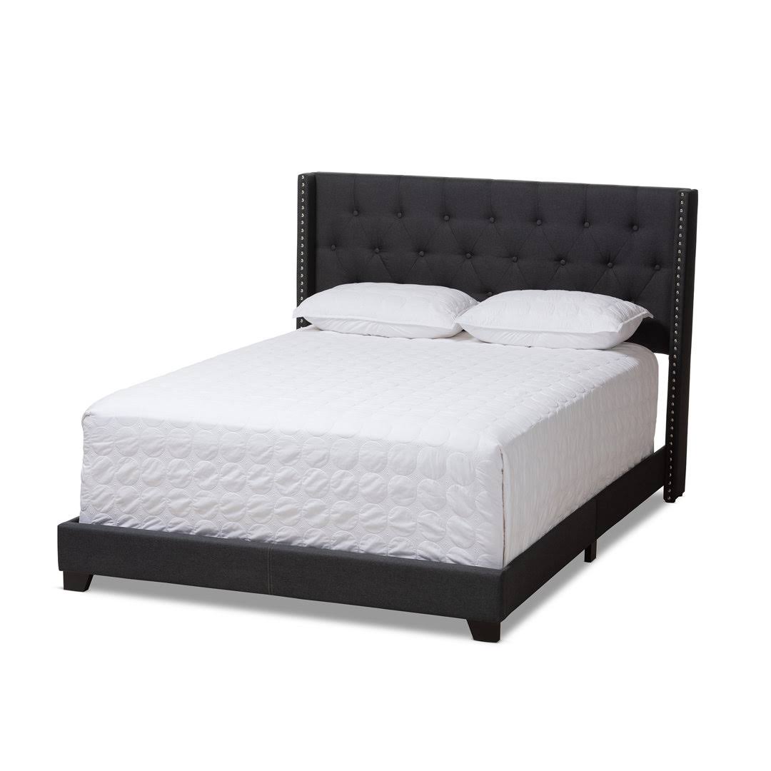 Adalard Tufted Upholstered Low Profile Standard Bed Lark Manor