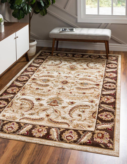 Unique Loom Asheville Voyage Rug, Yellow