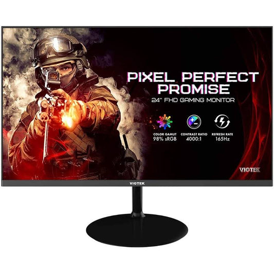 Viotek GFV24CB 24 Inch 165Hz Gaming Monitor 1920 x 1080p FHD