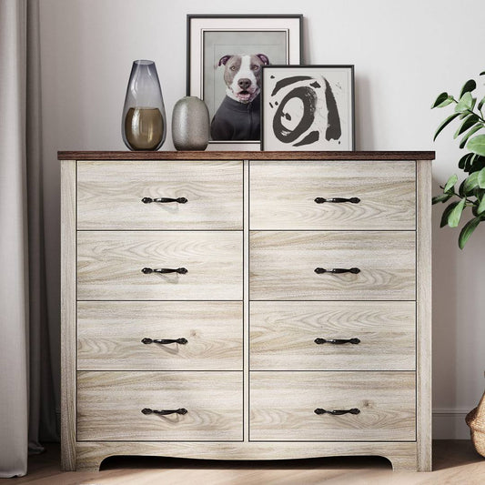 Aafkea 8 Drawer 47.2 W Double Dresser August Grove