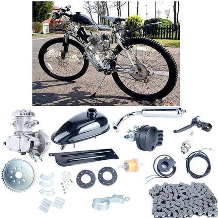 Zimtown Bicycle Engine Kit 2-Stroke Cycle Petrol Gas Motor Engine Kit Motorized Bicycle 26 inch Bike