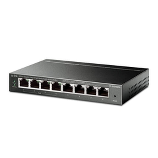 TP-LINK 8-Port Gigabit Easy Smart Switch with 4-Port PoE - 8 Ports - Manageable - 2 Layer Supported - Twisted Pair - Desktop