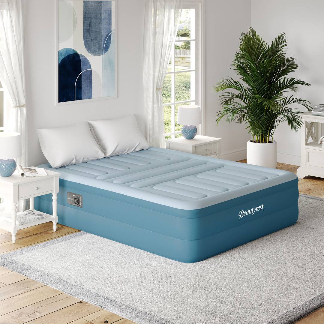 Beautyrest Lumbar Support 18 Queen Air Mattress with Built-In Pump