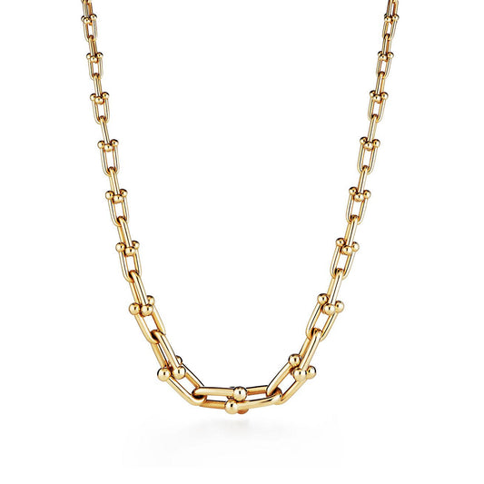 Tiffany Hardwear Graduated Link Necklace in 18k