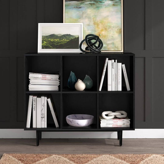 Bastri 35.88 H x 42.25 W Cube Bookcase Wade Logan