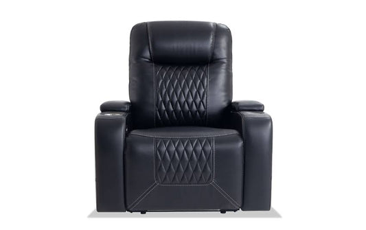 Bobs Discount Furniture Showtime Home Theater Power Recliner Memory Foam USB Port