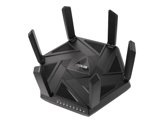 Asus RT-AXE7800 Tri-Band WiFi 6E Extendable Router, 6GHz Band, 2.5g Port, Subscription-Free Network Security, Instant Guard, Advanced Parental Control