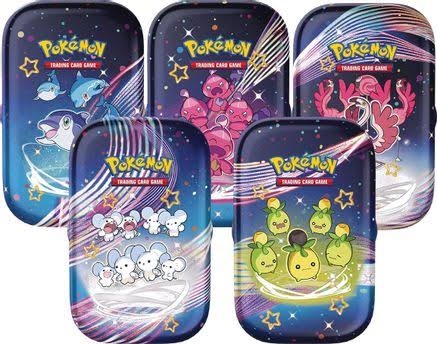 2024 Pokemon Paldean Fates Mini Tin [Set of 5] SV Paldean Fates