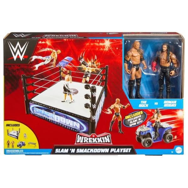 WWE Wrekkin Slam N Smackdown Playset