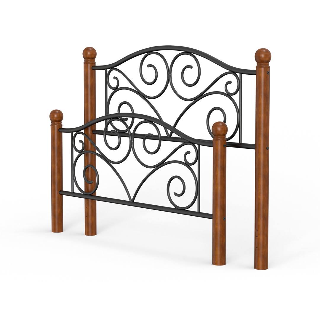 Analisha Solid Wood Open-Frame Headboard Lark Manor Size: Full