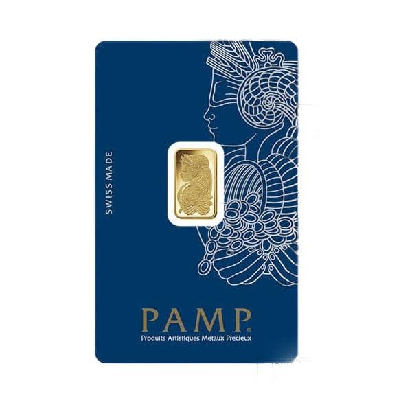 2.5 Gram Pure Gold PAMP Suisse .9999 Pure in Tamper Evident Assay Card