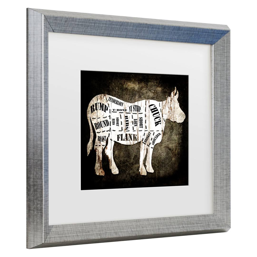 Trademark Fine Art Butcher Shop II Framed Art