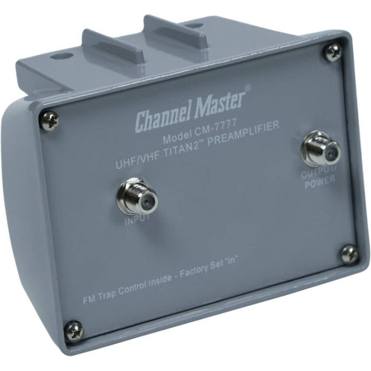 Channel Master Cm-7777 Titan 2 Antenna Preamplifier - High Gain