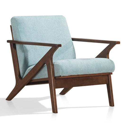 Zola Upholstered Armchair Wade Logan Leg