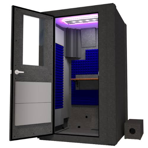 Voice Over Basic Package | Single-Wall Vocal Booth - 4 x 4 | Made by WhisperRoom