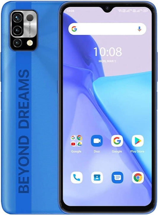 Umidigi Unlocked Cell Phone, Power 5 (3+64g) Android 11 Smart Phone, 6150mAh Battery+ 6.53 HD Display Smartphone with 16MP Ai Triple Camera, Dual