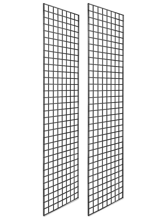 Uline Gridwall Panels 2 x 8 Black