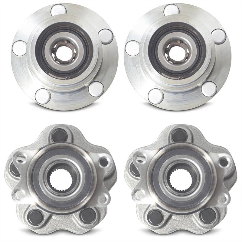 Tomegun Full Set of 4 to 5 Lug Wheel Conversion Hubs for 1989-1994 Nissan 240SX S13