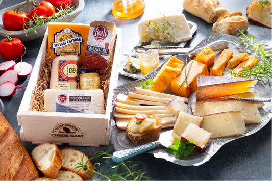 Wisconsin Sampler Cheese Gift Basket