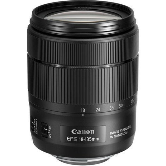 Canon EF-S 18-55mm f/3.5-5.6 III Camera Lens New in White Box International Model No Warranty Size: One Size