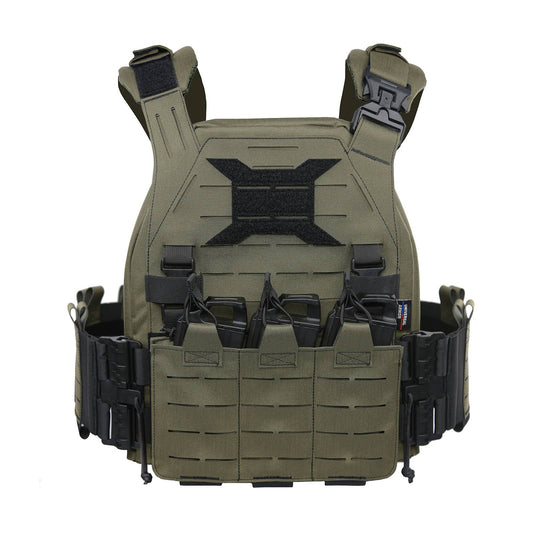 TacticalXmen Level III Rifle Rated Body Armor and X-RAPTOR Plate Carrier Package (RGBK/MC)