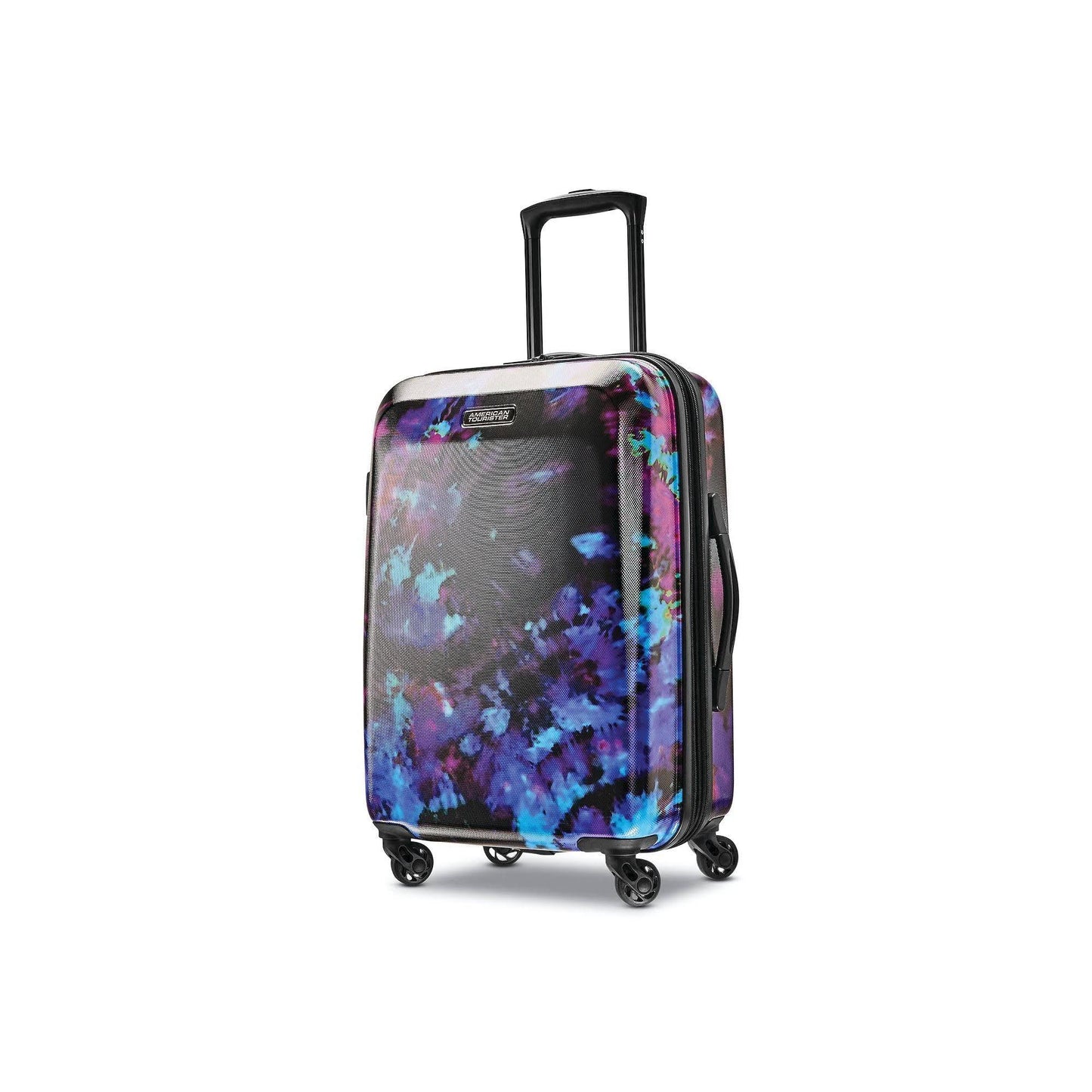 American Tourister Burst Max Printed Hardside Spinner Luggage, Paradise Palm, 20 Carryon