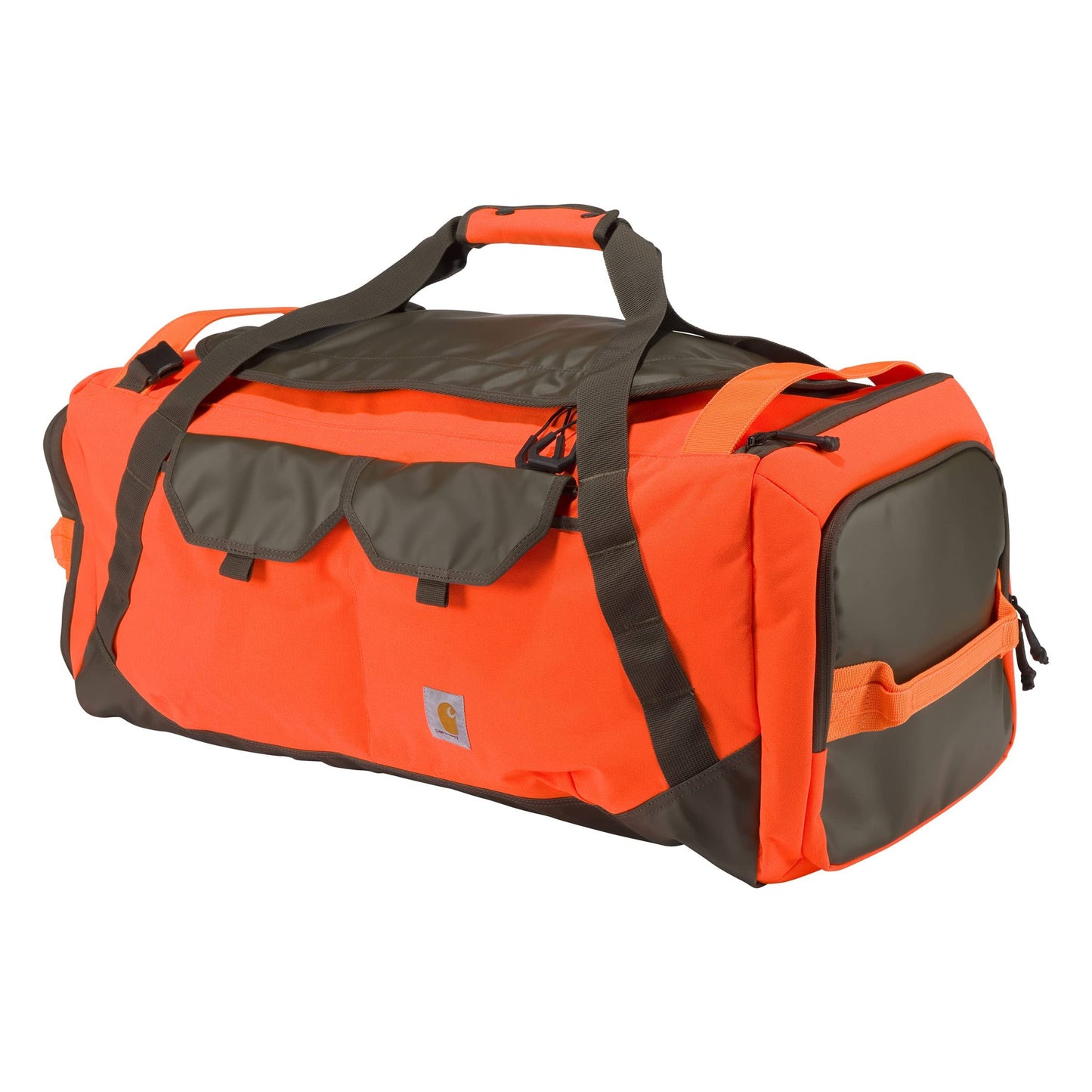 Carhartt 75L Nylon Heavy Haul Utility Duffel, Mens, Hunter Orange