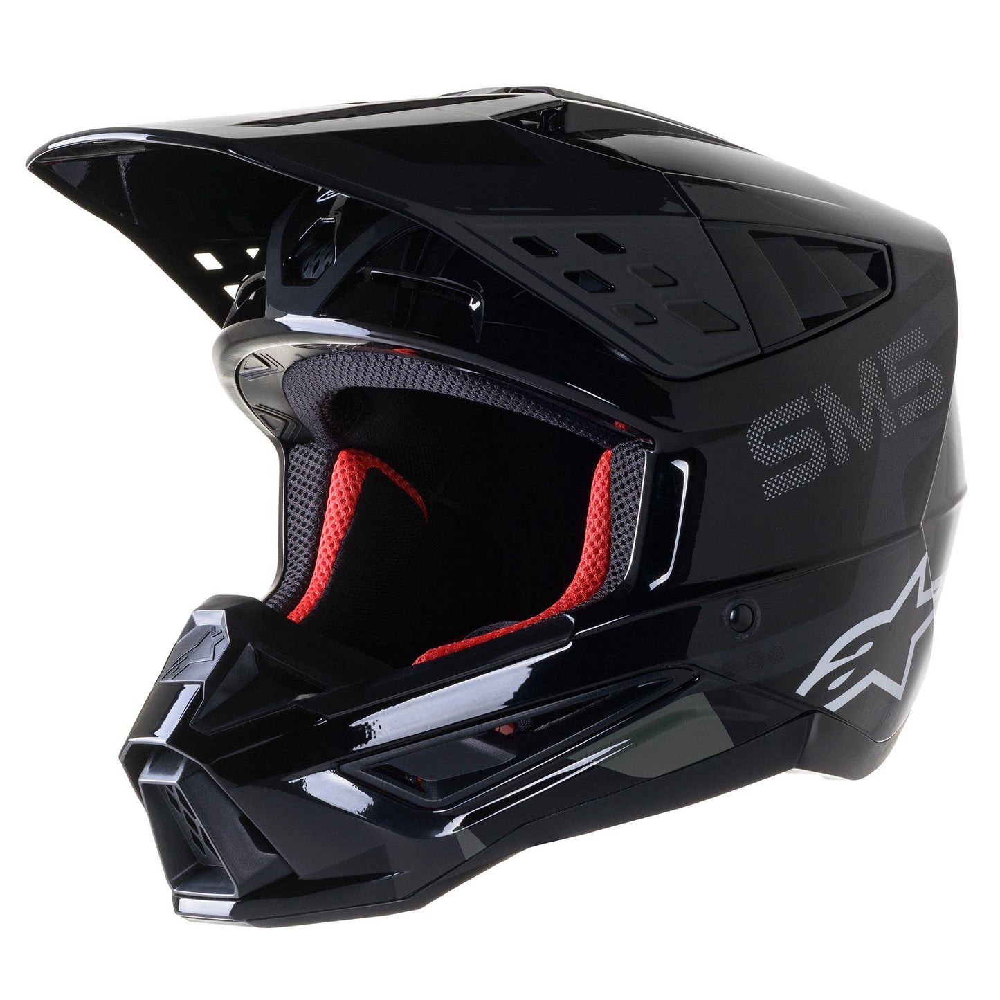 Alpinestars S-M5 Action Helmet White/Cyan/Blue 2x